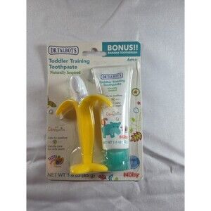 Dr. Talbot's Toddler Kids Training Toothpaste with Toothbrush 6m+